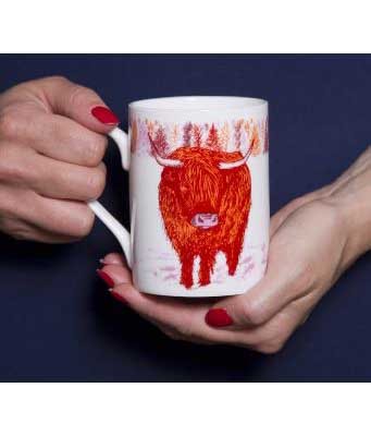 Highland Cow mug