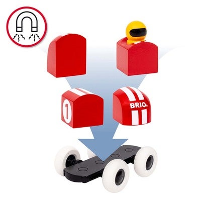 BRIO 30485 Magnetisk Racerbil