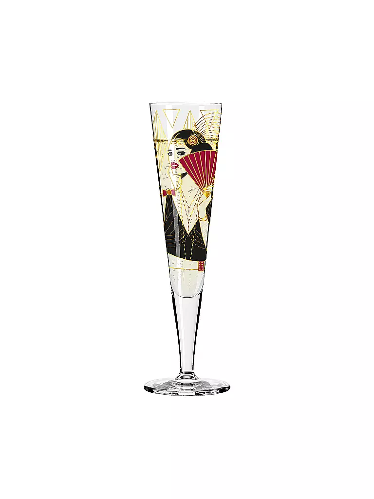 RITZENHOFF Champagnerglas Goldnacht 2022 #28 Samy Halim gold