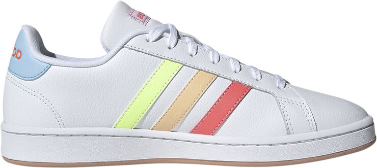 adidas Grand Court Cloudfoam Lifestyle Court Comfort Pride sko Hvid
