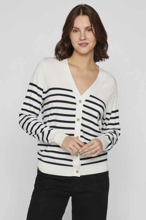 Vila witte dames vest