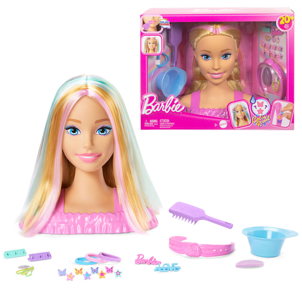 Barbie kappop + accessoires