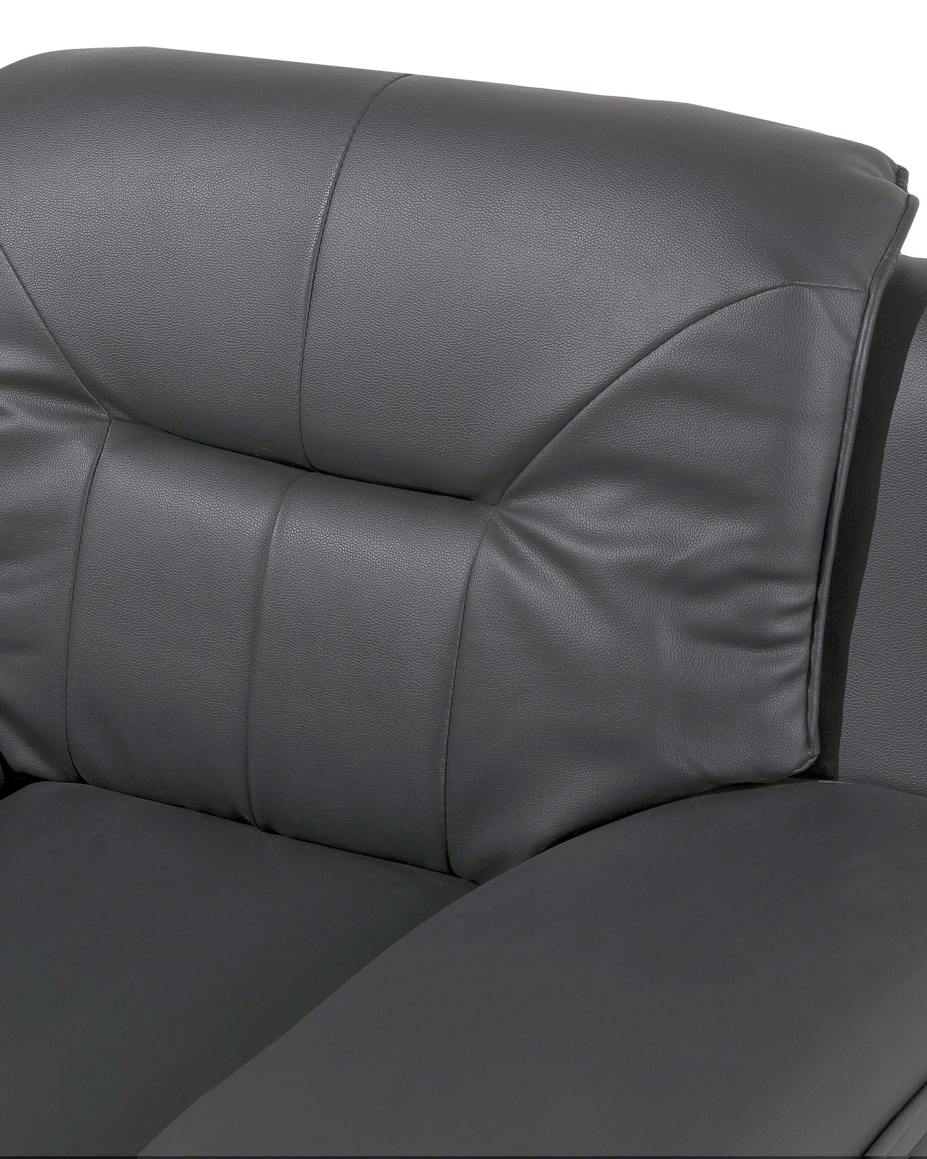 Fauteuil LEIRA II Kunstleer Grijs