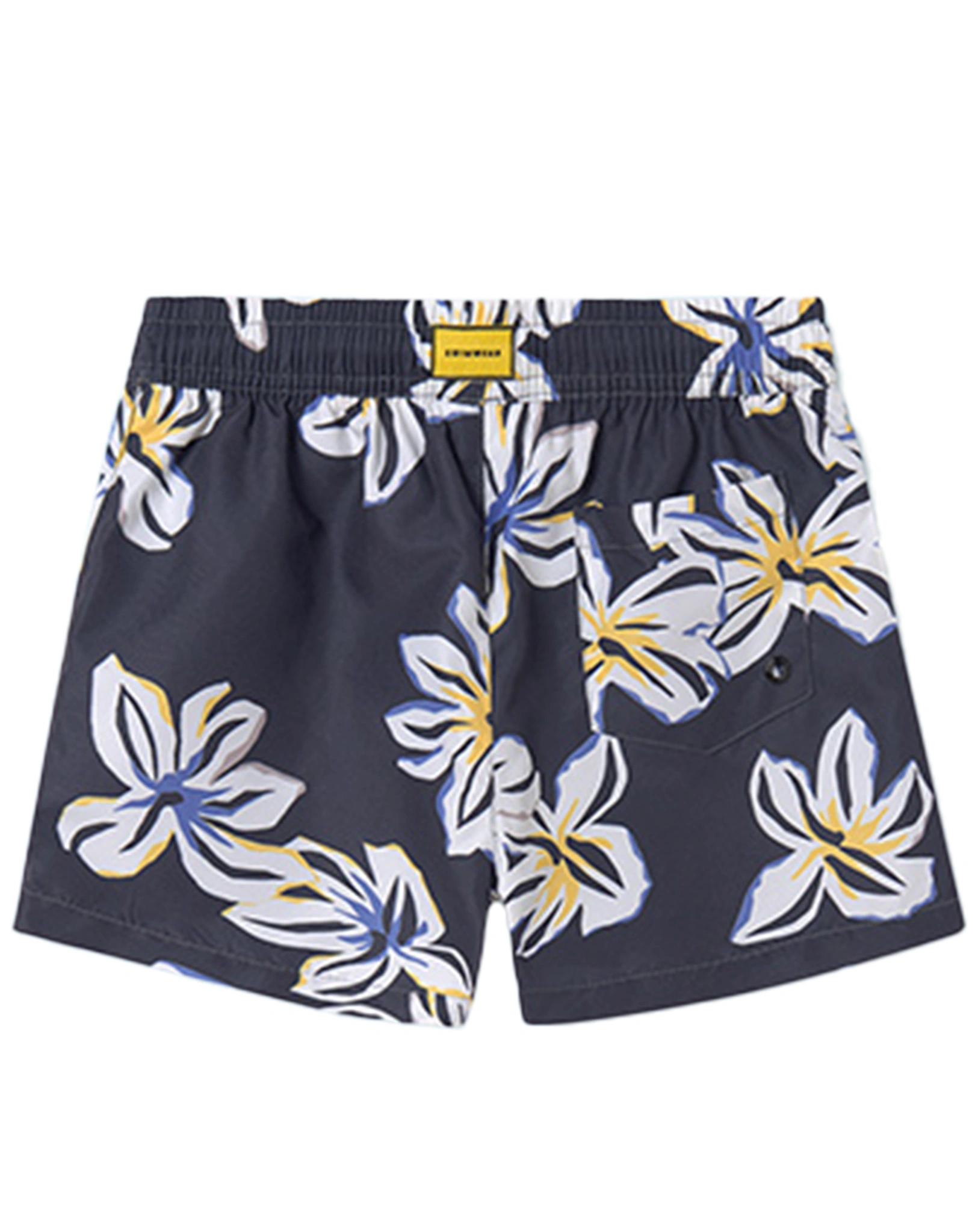 Badeshorts FLOWER in grafit