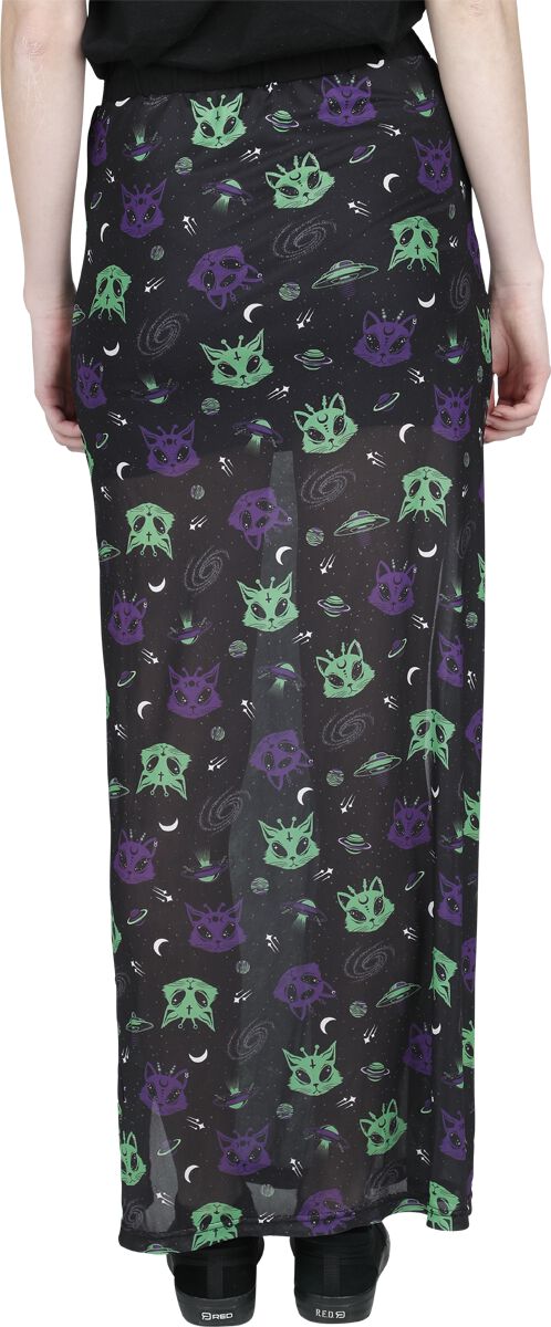 Moody Melody Slit Skirt | Banned Jupe longue
