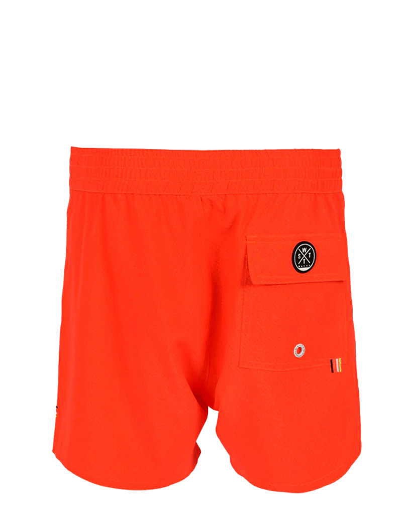 WATTS SHORT DE BAIN COOL X CARBON FLUO ORANGE
