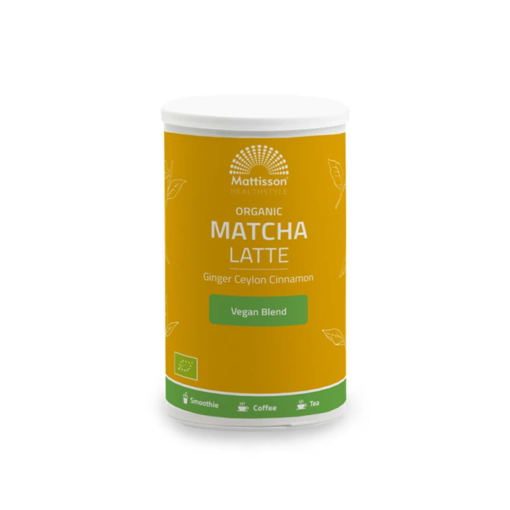 Mattisson Latte Matcha Bio 140 gr