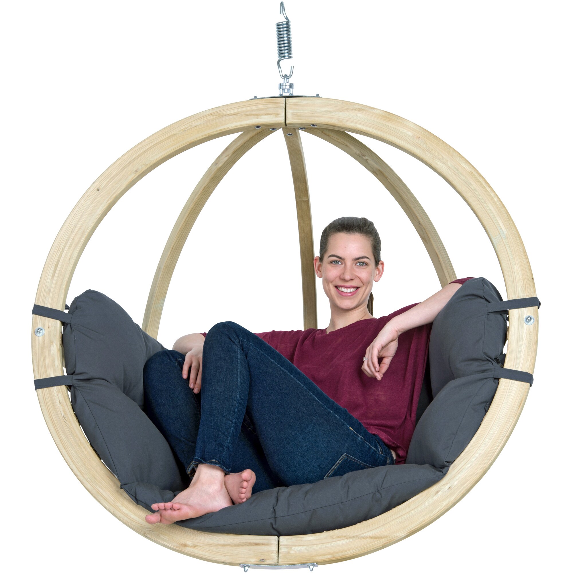 Amazonas Hängesessel Globo Chair Anthracite