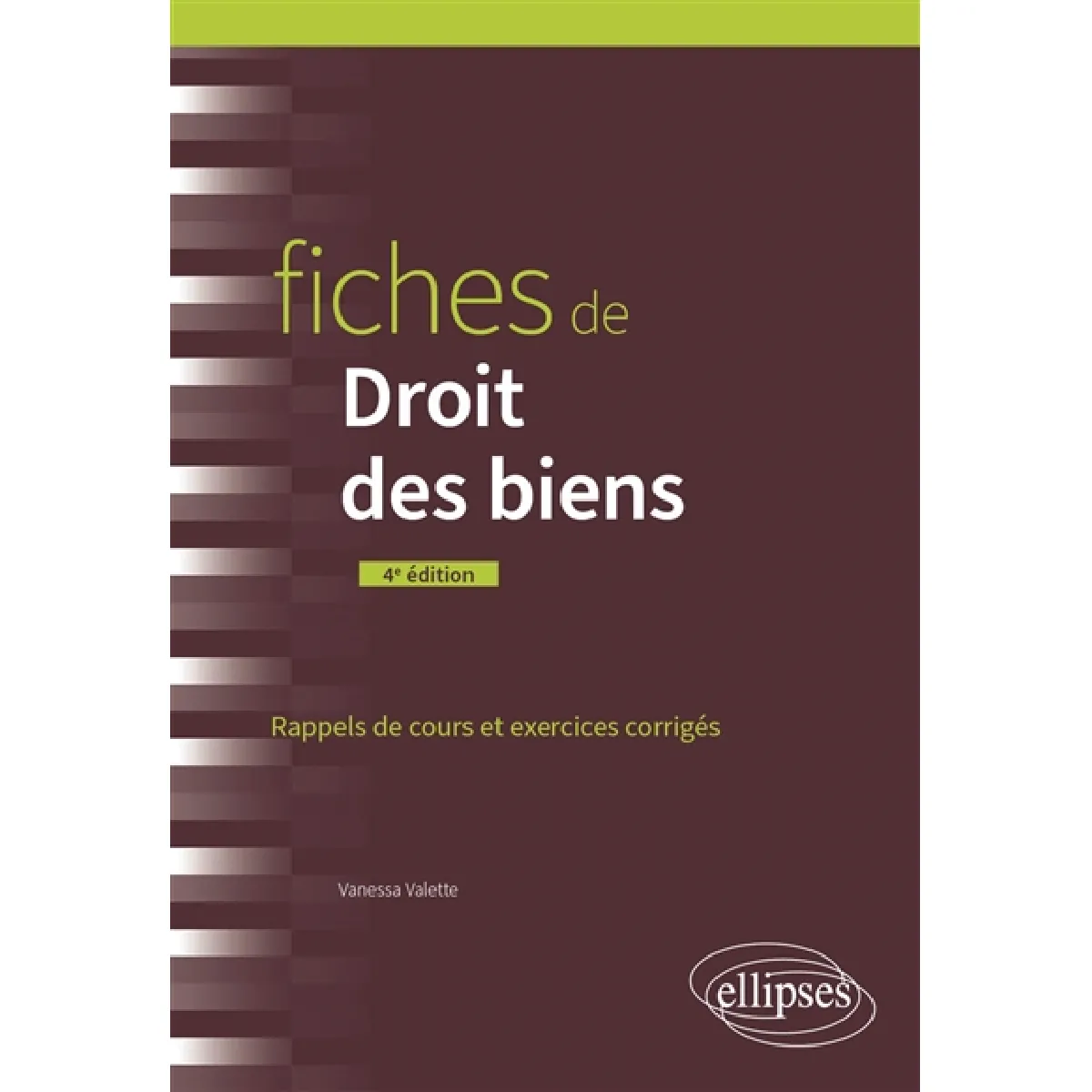Fiches de droit des biens : rappels de cours et exercices corrigés