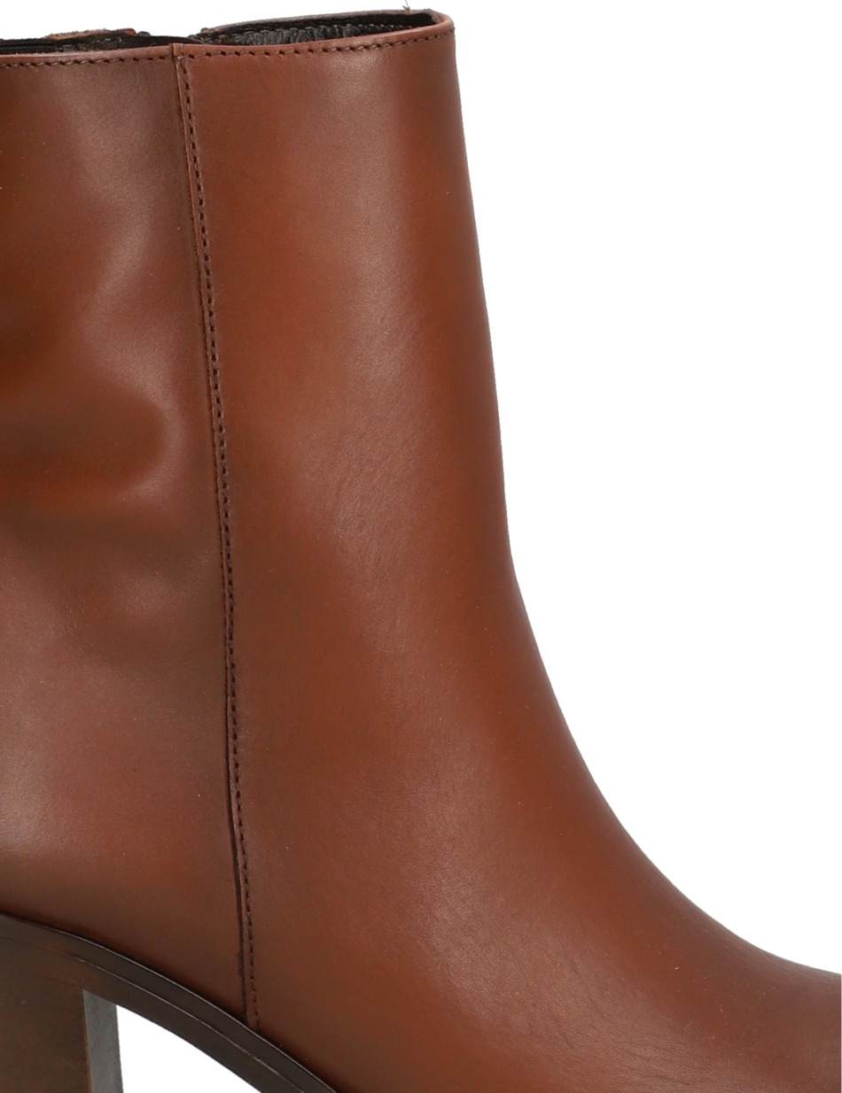 Glattleder Stiefelette