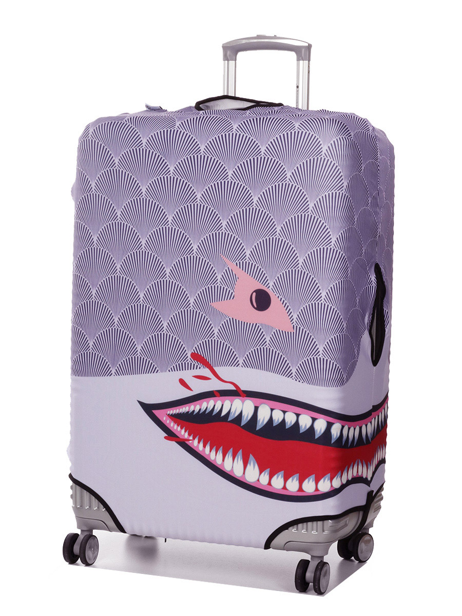 Housse de valise Periea Purple Shark L