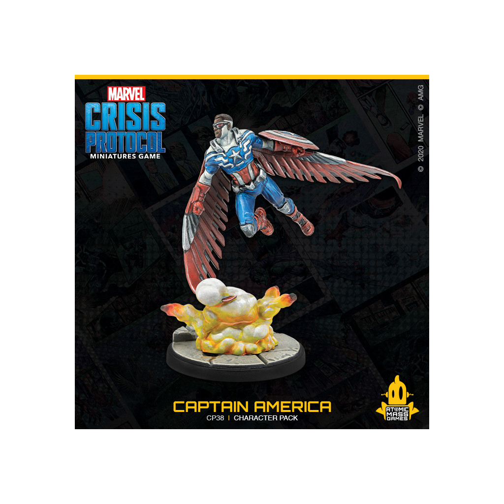 Marvel Crisis Protocol - Captain America & War Machine