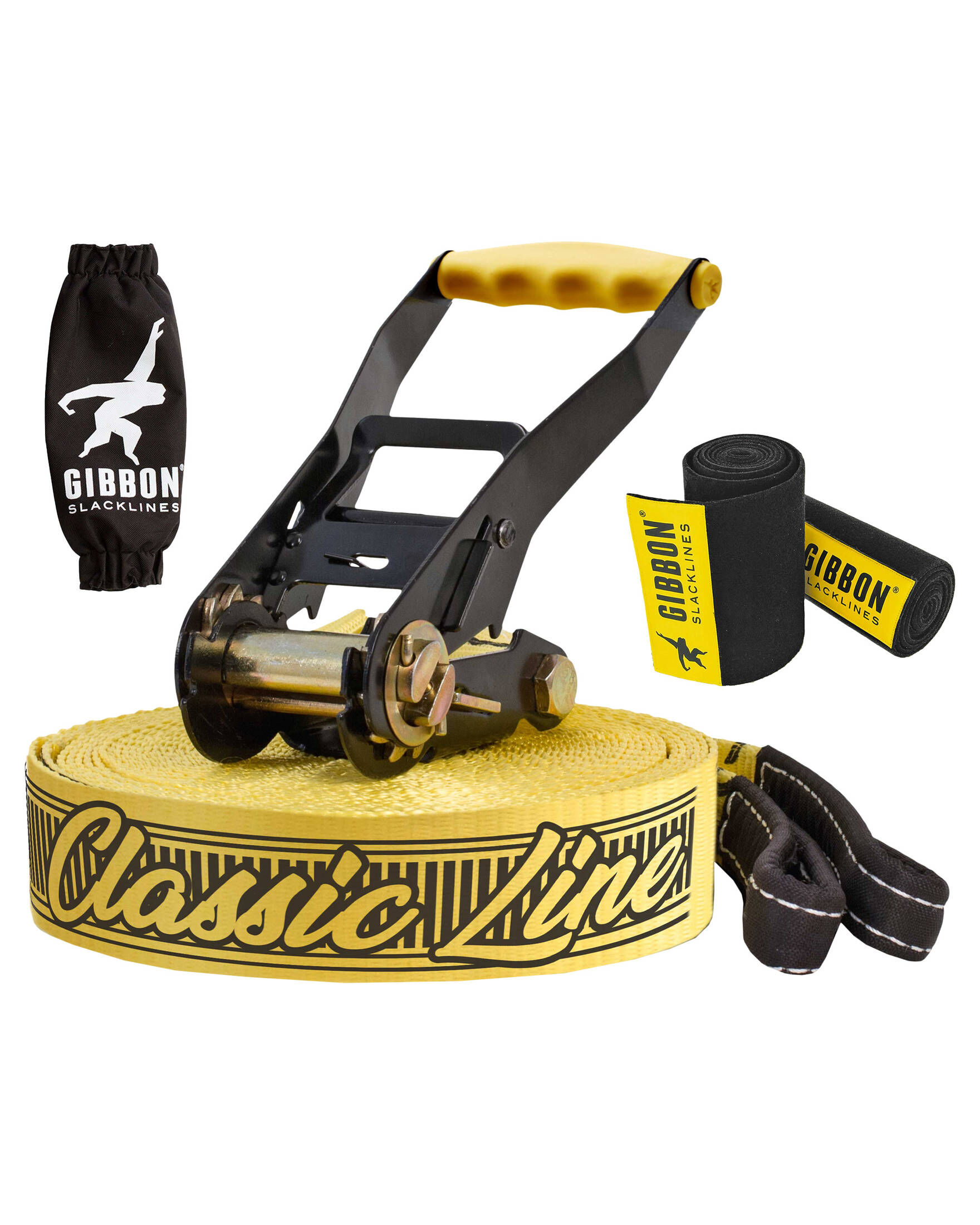 Gibbon| Slackline Treewear-Set CLASSIC LINE XL – 25 m