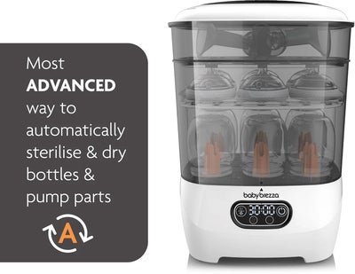 Baby Brezza Sterilisator Dryer Advanced, Black