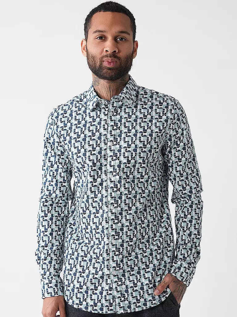 TOM TAILOR Hemd  blau