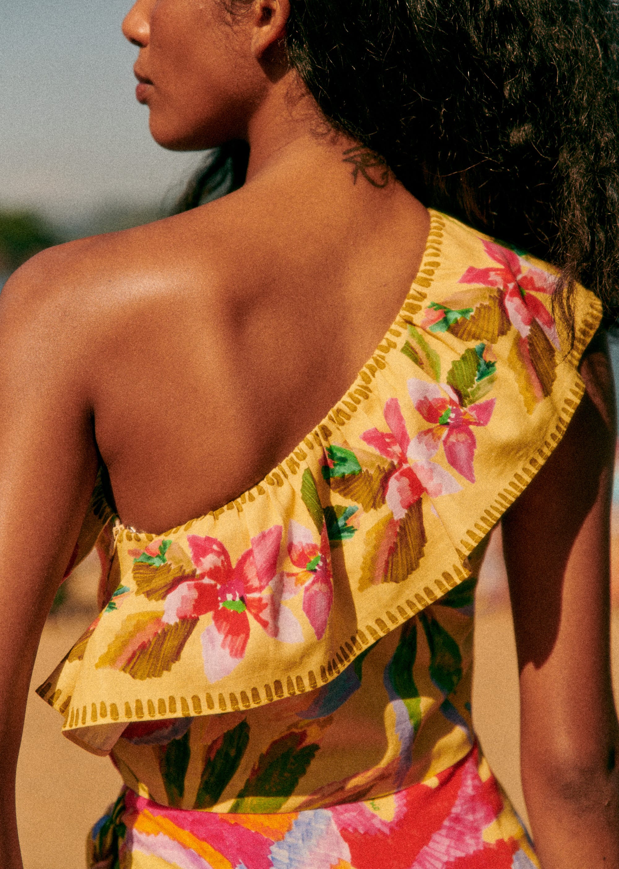 Blouse Parioca - Sézane x FARM Rio - Floresta de verao - E-SHOP/CHEMISES & BLOUSES 5905307