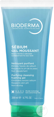 Bioderma Sébium Gel Moussant 200ml