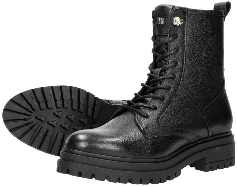 Red Rag Veterschoenen Hoog zwart