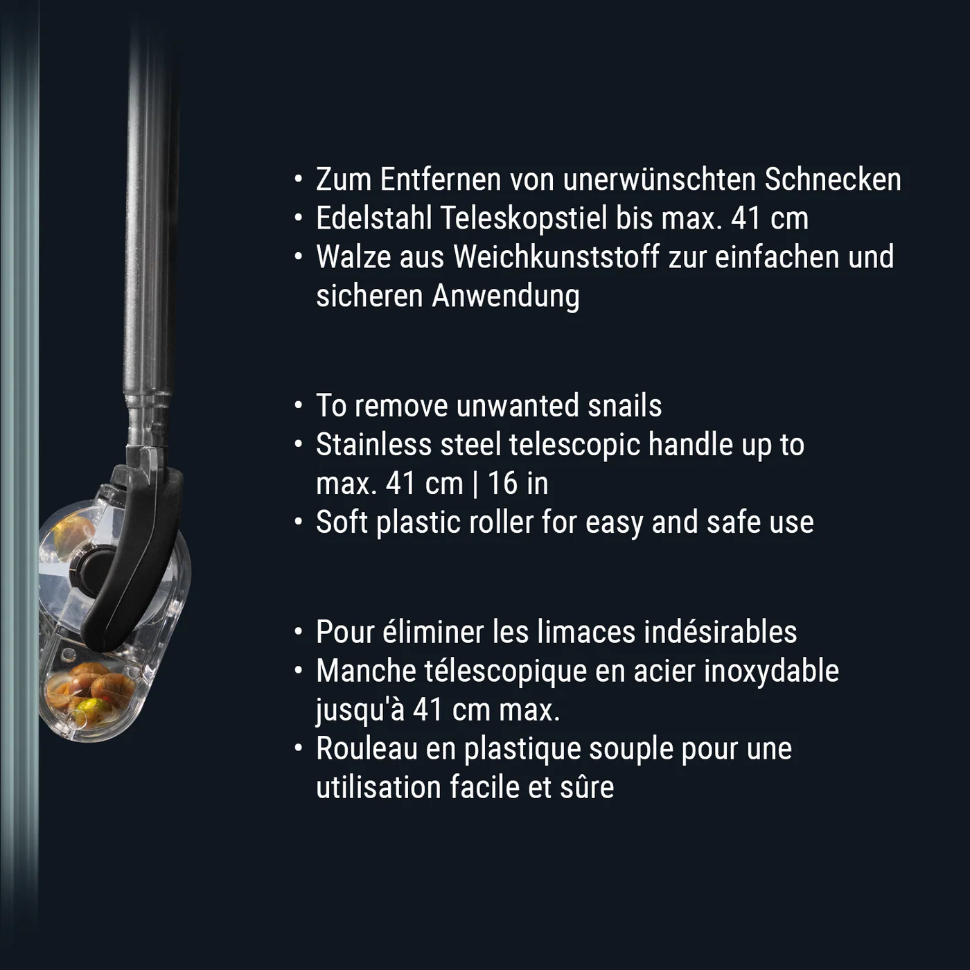 Dennerle snail catcher slakkenvanger Slakkenvanger