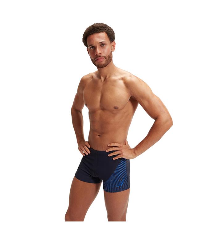 Speedo men ECO Medley Logo Aqua Zwemboxer