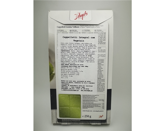 CAPPELLETTI D`ANGELO INTEGRAL BIO 250G
