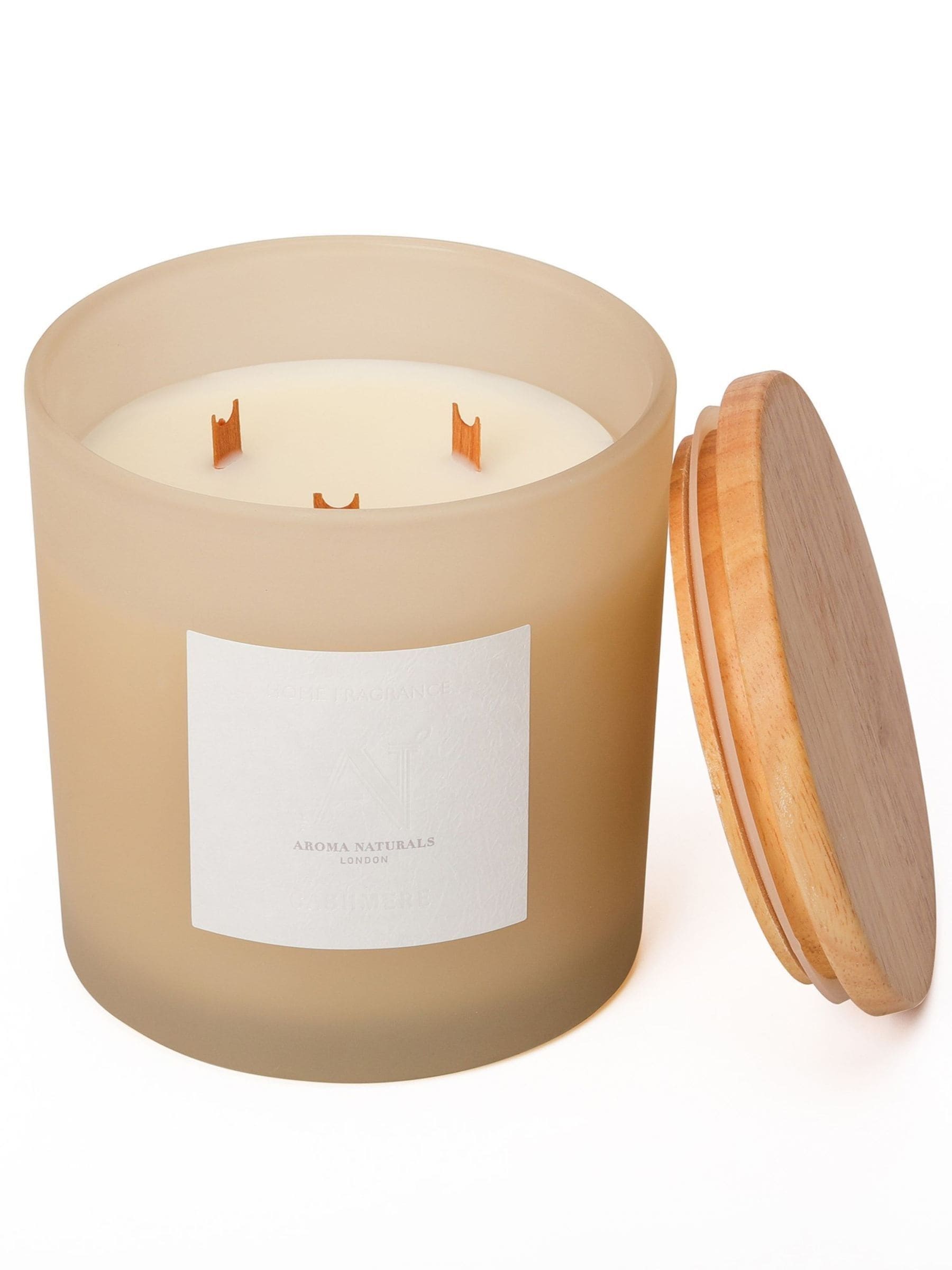 Aroma Naturals Frosted Cashmere Candle