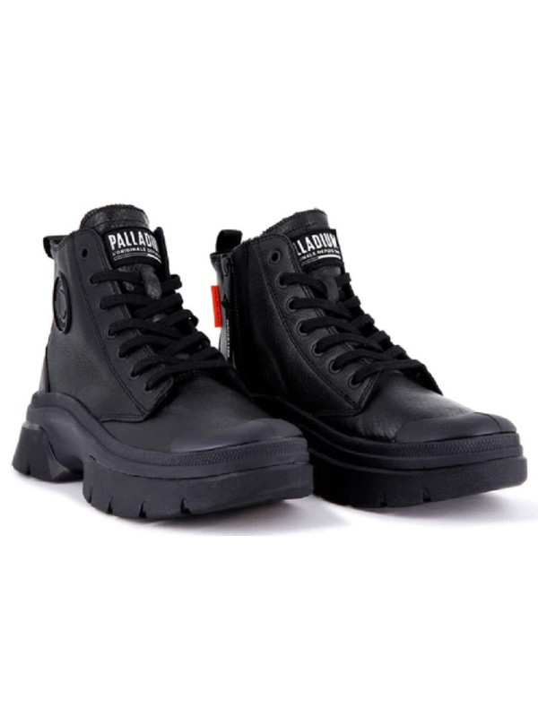 PALLAWAVE Cuir Black - Palladium