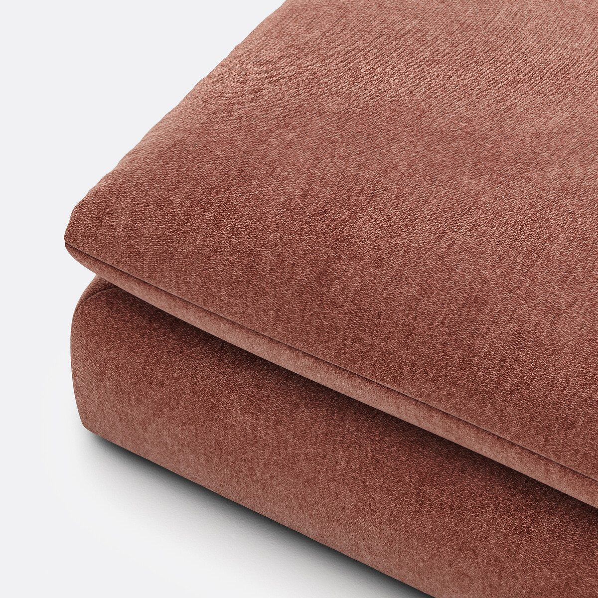 LA REDOUTE INTERIEURS<br>Puff modular, poliéster salpicado, Malo