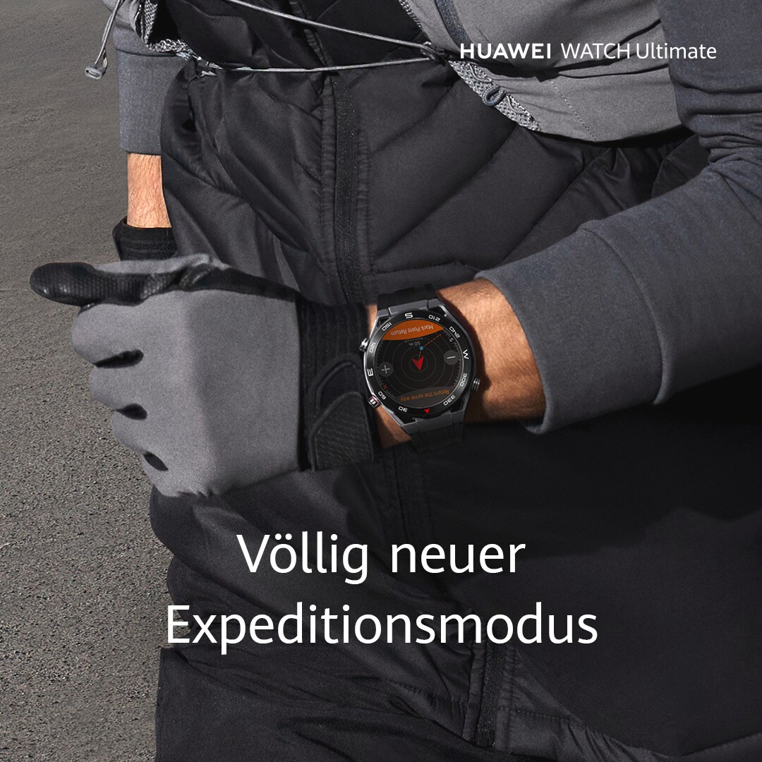 Huawei Watch Ultimate (Colombo-B29), Steel-color Zircon