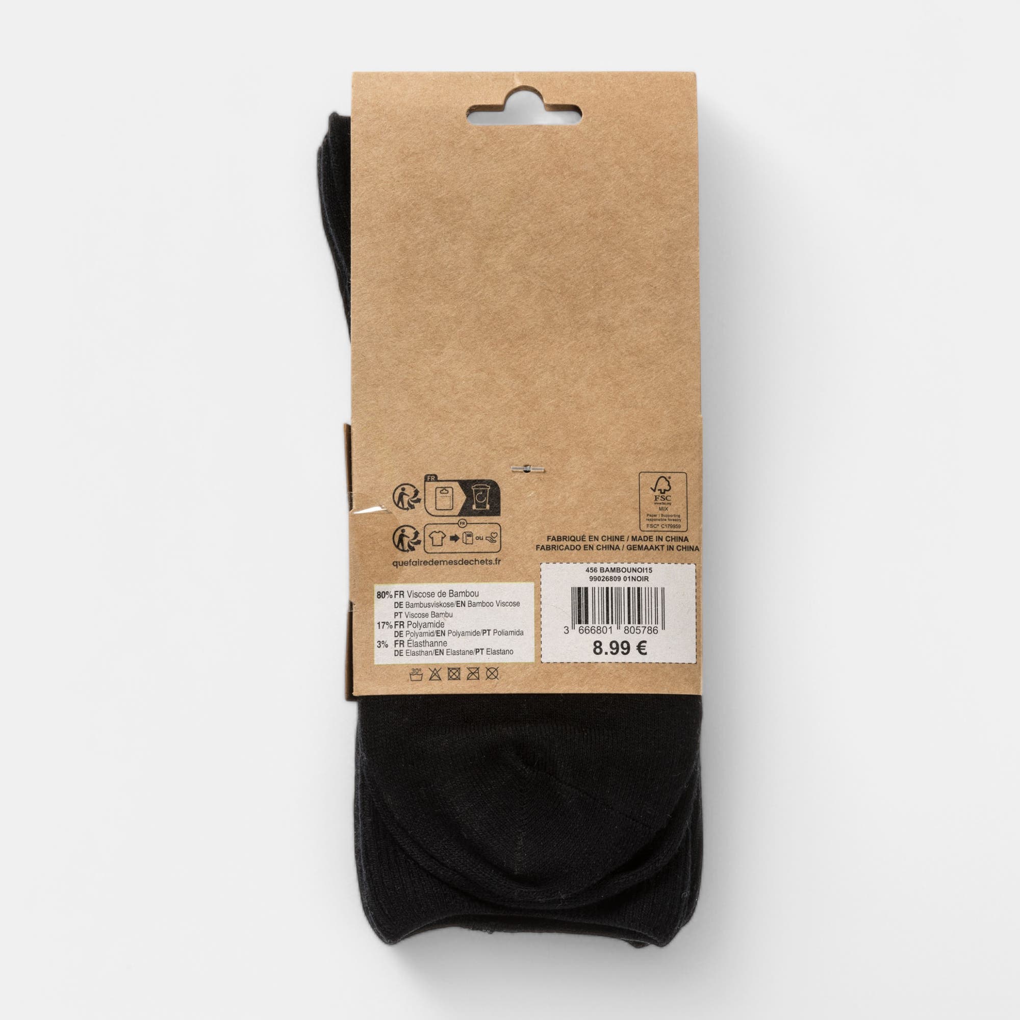 Chaussettes Homme noir