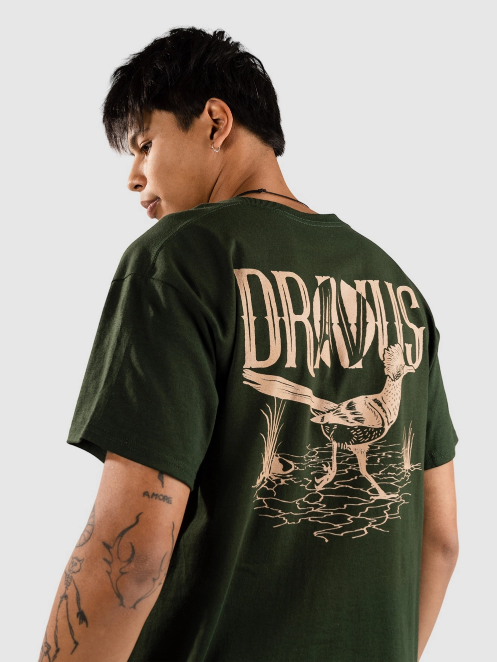 Dravus Road Runner T-Shirt dark green
