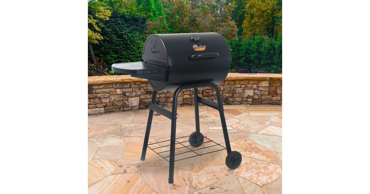 Char-GrillerOutlaw Grills Maverick houtskoolbarbecue  (Zwart)