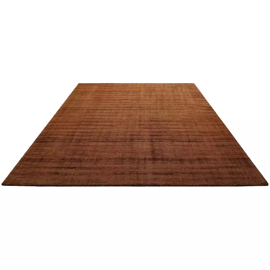 Homie Living Kurzflorteppich Miramonti terracotta braun