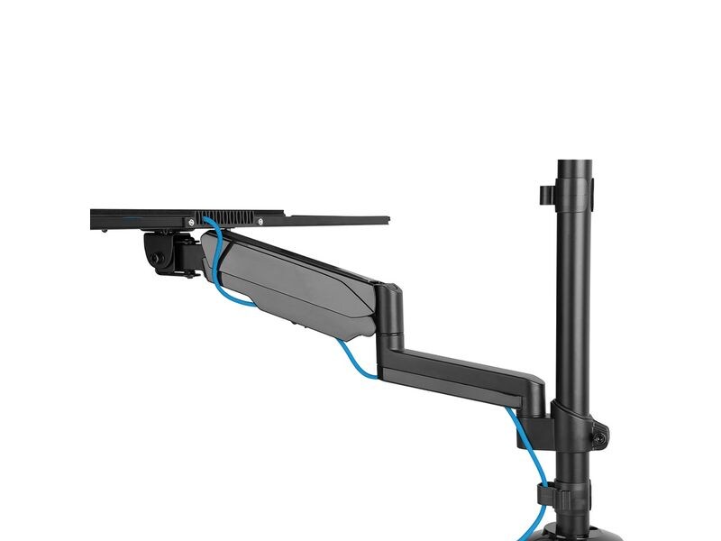 NEOMOUNTS Monitor-Standfuss DS90-325BL1 Schwarz Höhenverstellbarer Tischarbeitsplatz für 1732