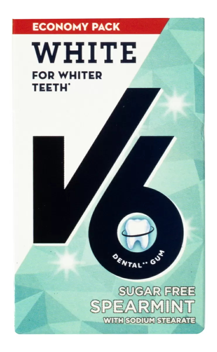 V6 White Spearmint - 50 stk.