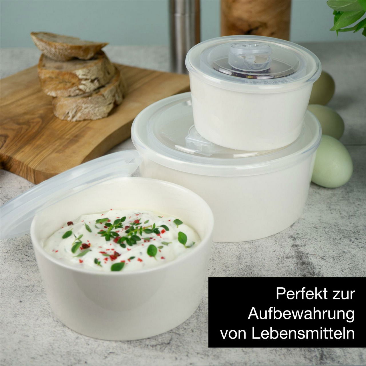 Moritz & Moritz Vorratsdosen 3 er Set inkl. 6 Deckel
