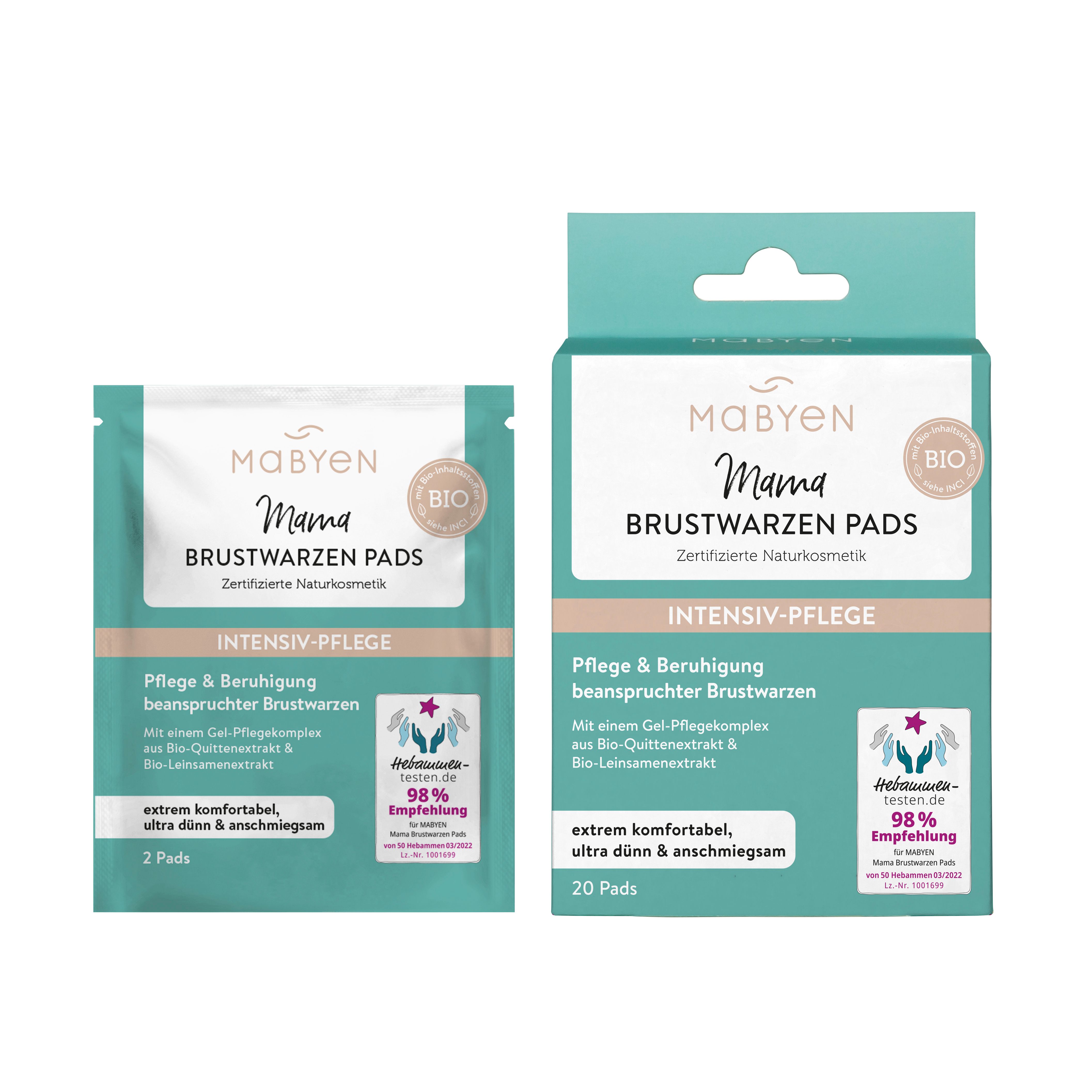 MABYEN Mama Brustwarzen Pads