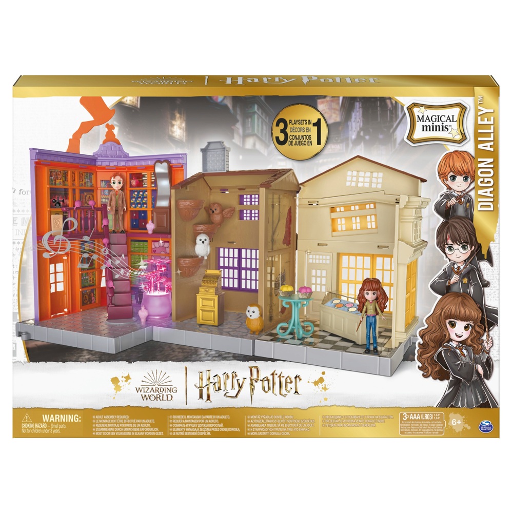 Zauberwelt Harry Potter, Magische Minis Winkelgasse 3-in-1 Spielset