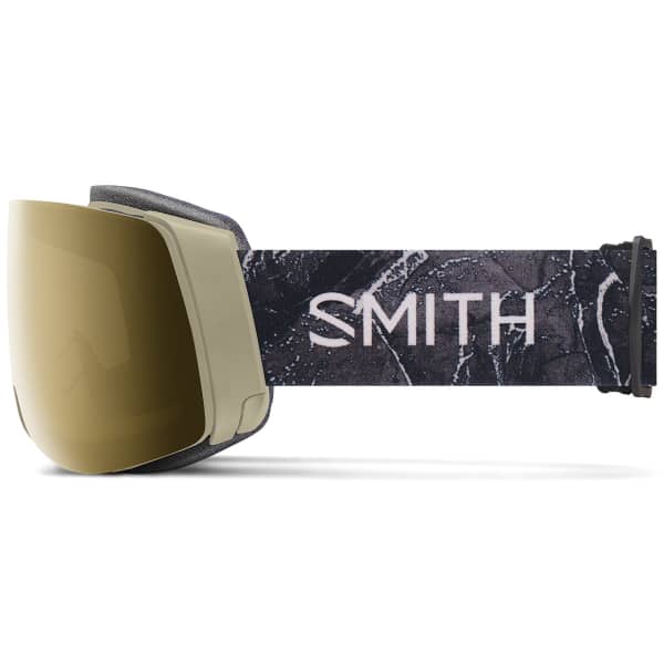 Masque de ski SMITH 4D MAG AC SAGE CHROMAPOP SUN BLACK GOLD MIRROR
