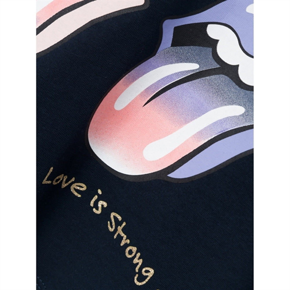 Dark Sapphire Narina Rolling Stones T-Shirt Noos