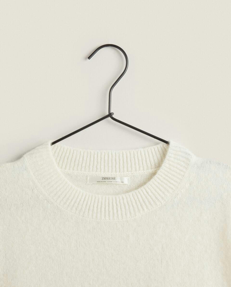 SUÉTER CURTO DE CASHMERE