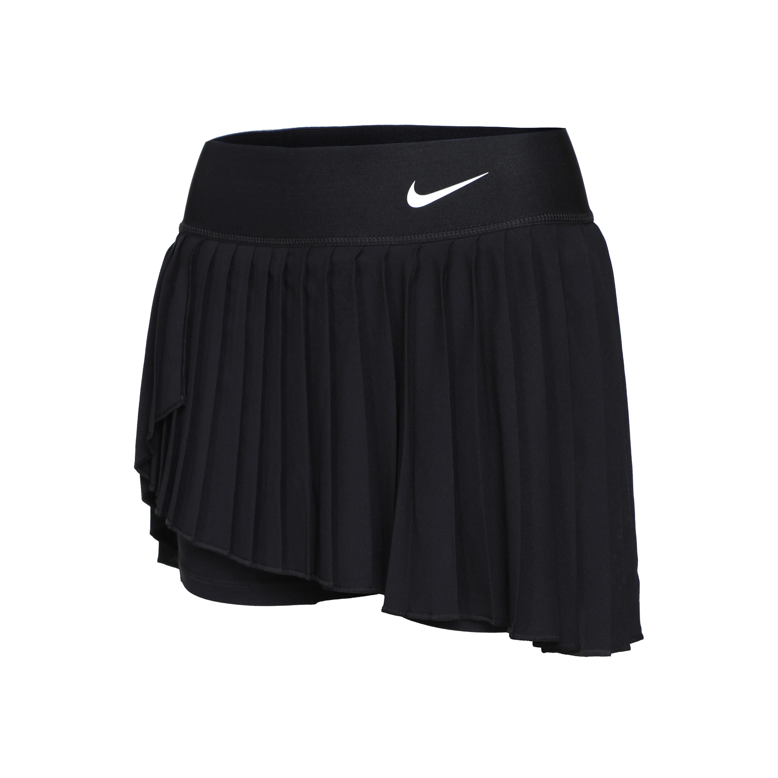 Nike Court Dri-Fit Advantage Pleated Jupe Femmes - Noir , Blanc