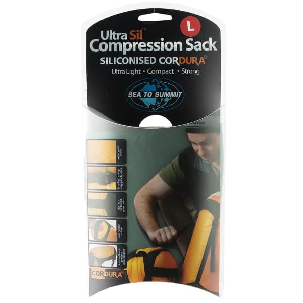Sac étanche SEA TO SUMMIT ULTRA-SIL COMPRESSION SACK L GREEN