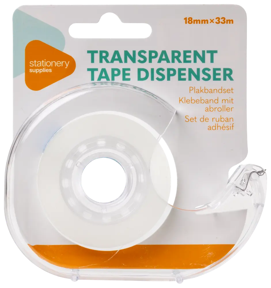 Tape med dispenser