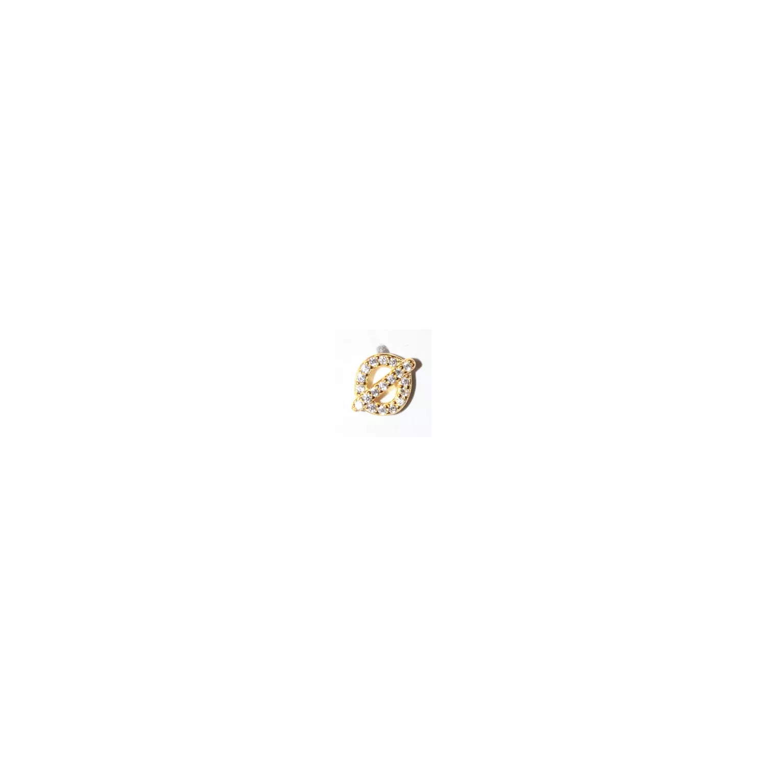 Pico Alphabet Vedhæng 22 kt. Forgyldt Sølv N02003