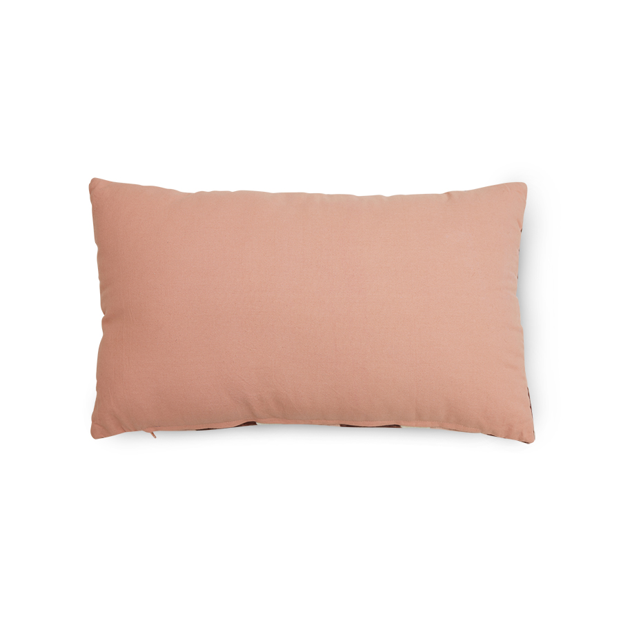 Sierkussen Striped velvet Rose 60x35 cm
