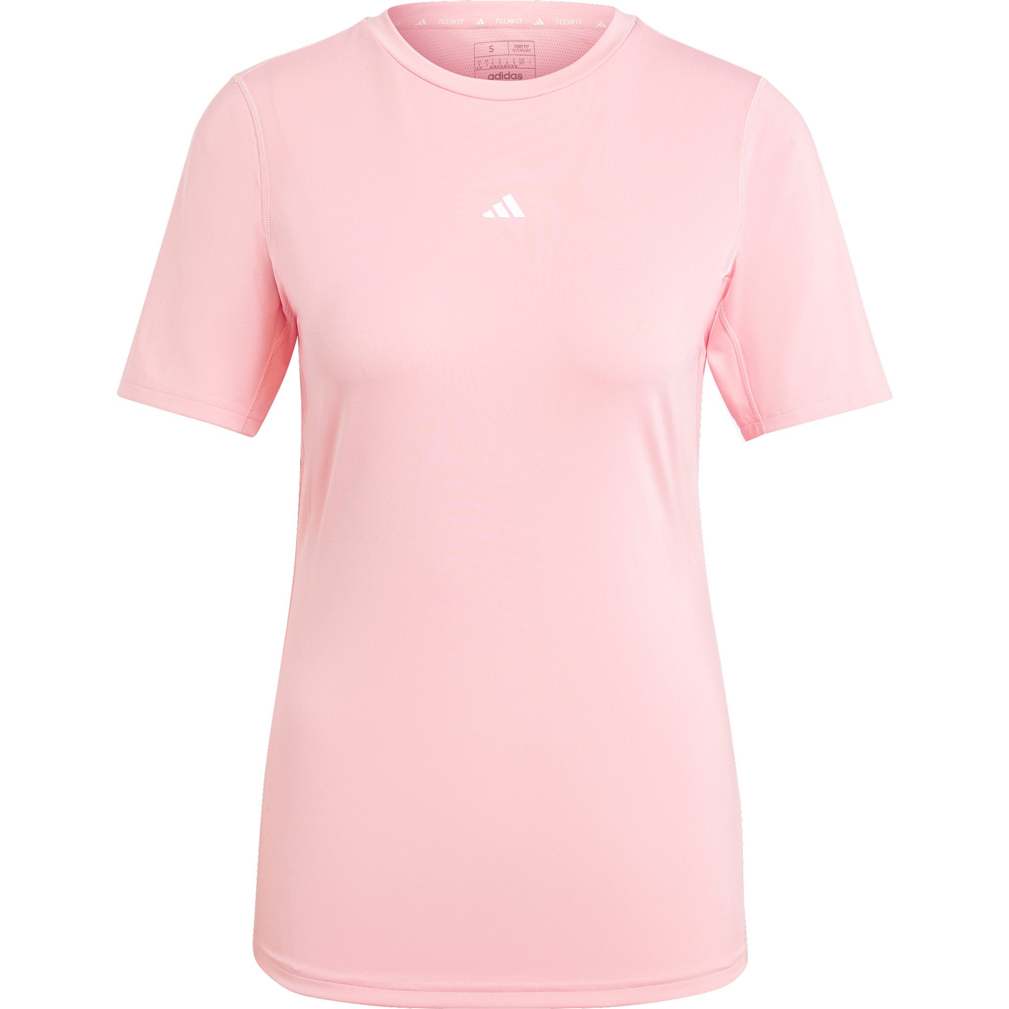 adidas Techfit Training T-Shirt Damen semi pink spark