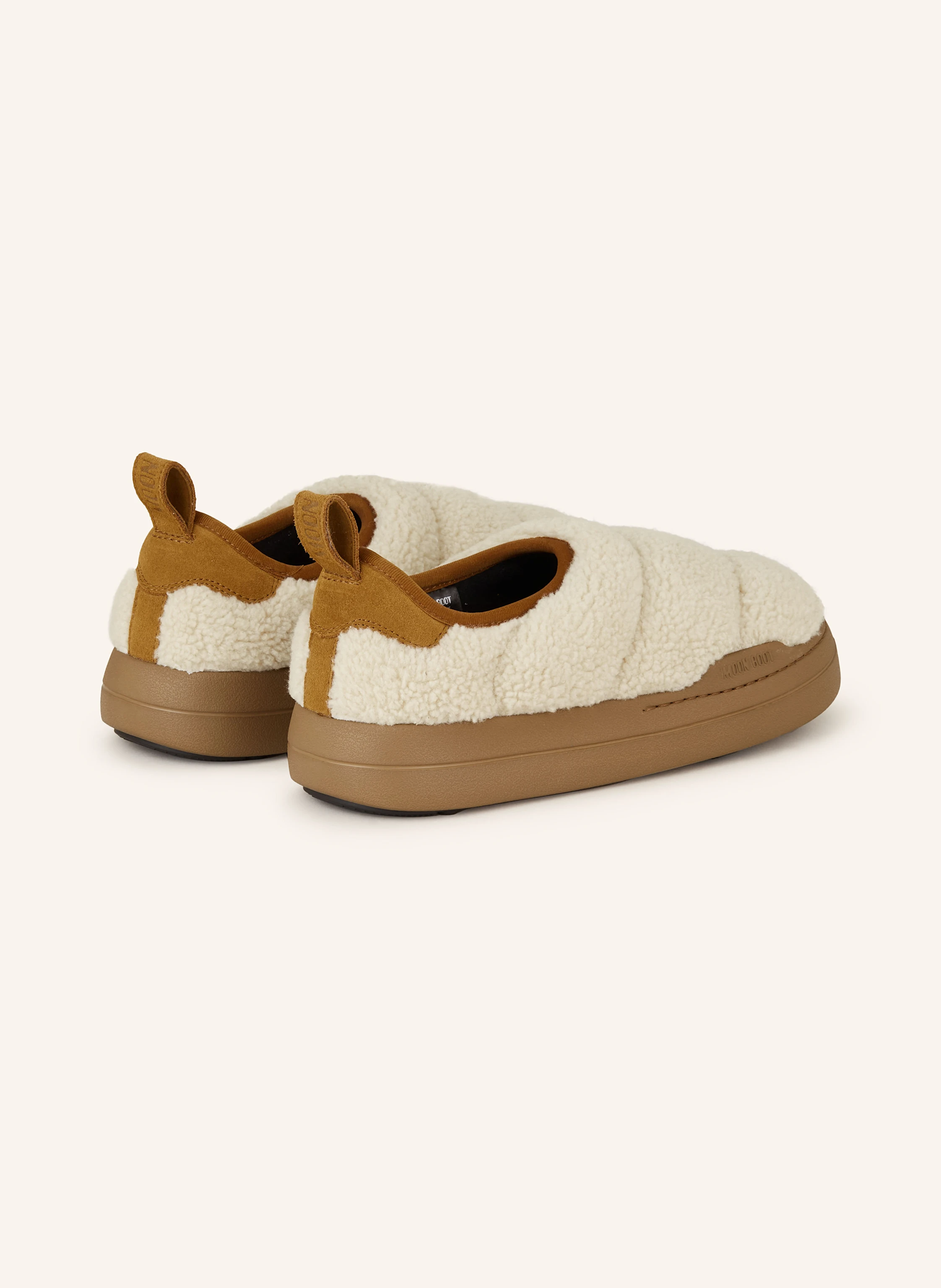 MOON BOOT Plateau-Slipper PARK PUFFER FLEECE