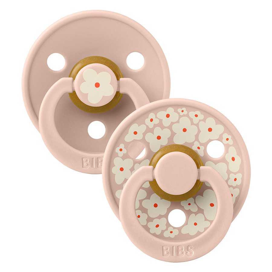 BIBS Pacifier Colour Latex Studio Collection Jasmine Blush Mix Size 1