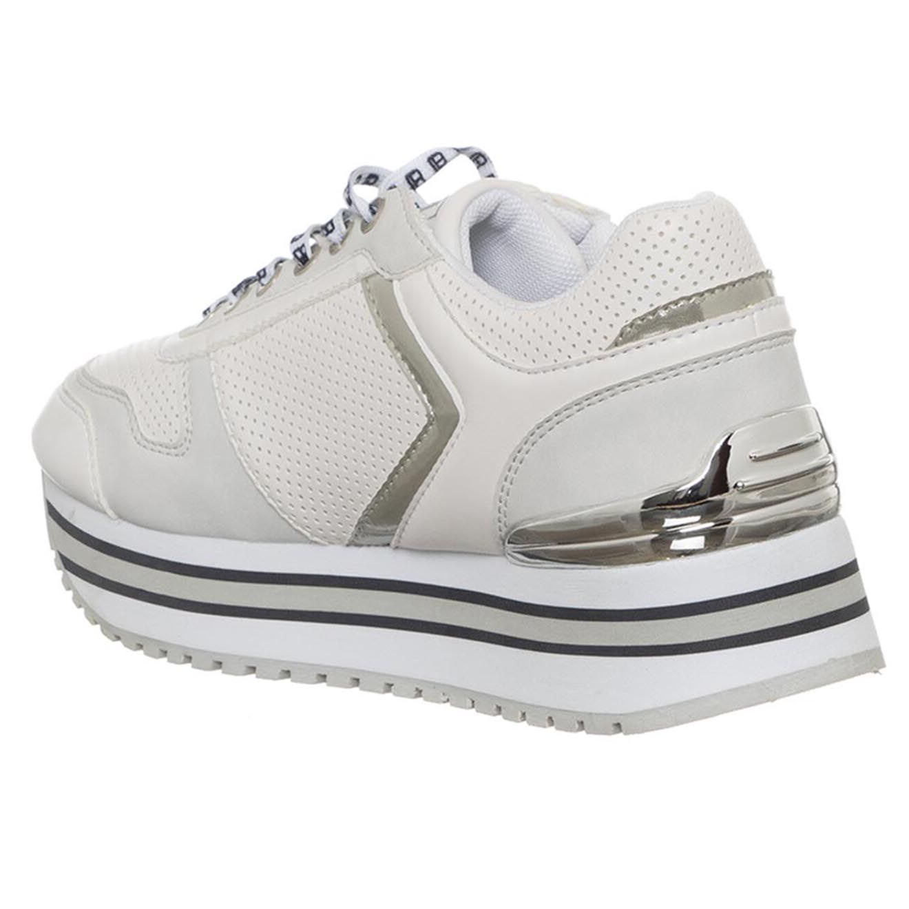 Laura Biagiotti Sneakers Auralia blanc/argenté